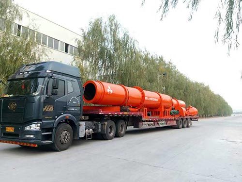 有機(jī)肥生產(chǎn)線(xiàn)裝車(chē)完畢！走起！！